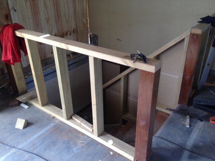20140821 New balustrade frame