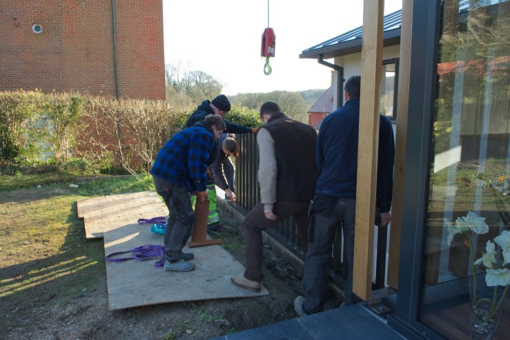 20150303 Balustrade install 3