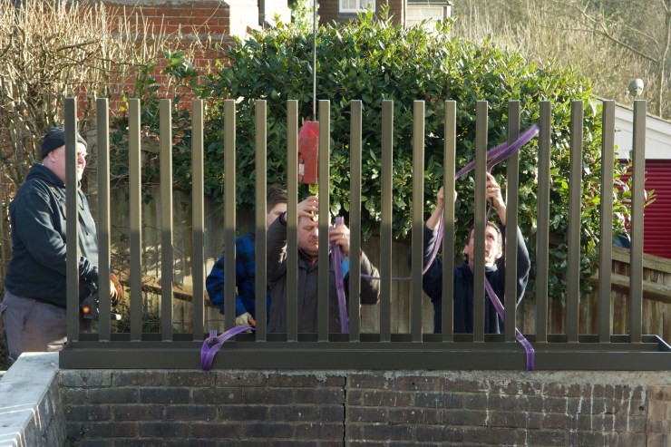 20150303 Balustrade install 5