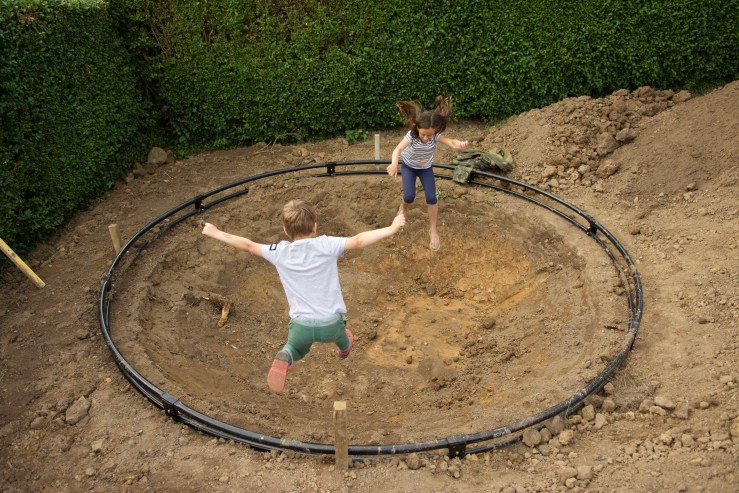 20170727 Trampoline pit
