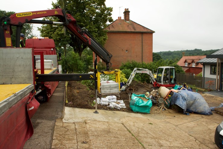 20160802 Block Paver Delivery